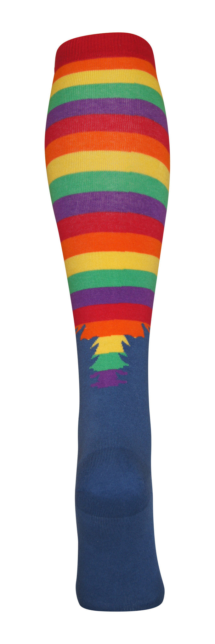 "Rainbow Unicorn" cotton-rich knee sock from lucky7socks.com